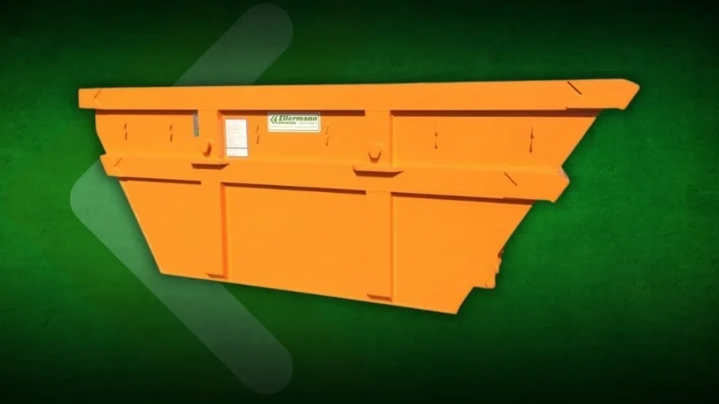 Absetzkippermulde mit Trapezform