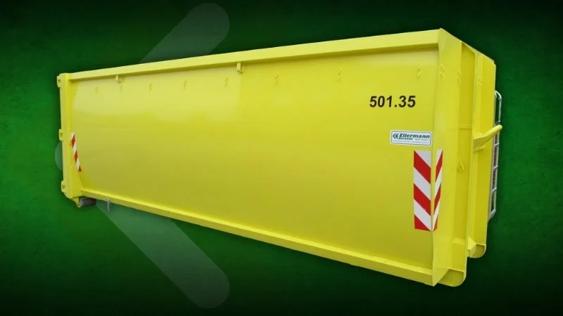 Spantenloser Abrollcontainer