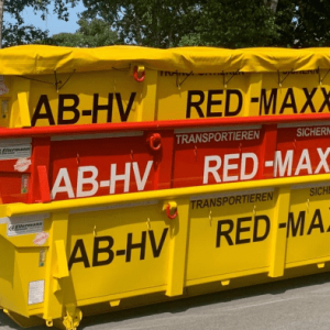 Stapelbarer RED MAXX® Abrollcontainer